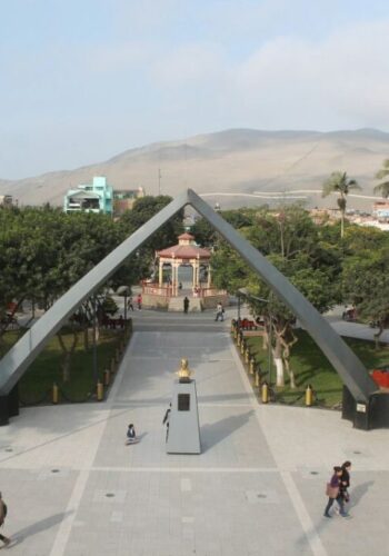 plaza de armas de chancay lima