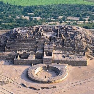 vista aerea con un dron