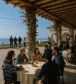 Darenas Eventos Corporativos almuerzo en jardín del mar